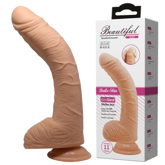  Beautiful Encounter Alex Dildo Flesh 28  5 .  