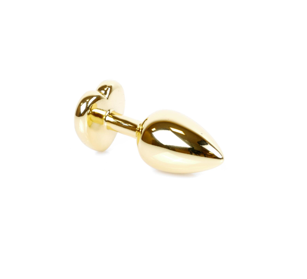    Jewellery Gold Heart Plug Rose 7   2,7 .