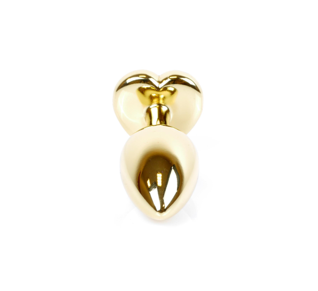    Jewellery Gold Heart Plug Rose 7   2,7 .