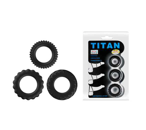   TITAN cock ring set