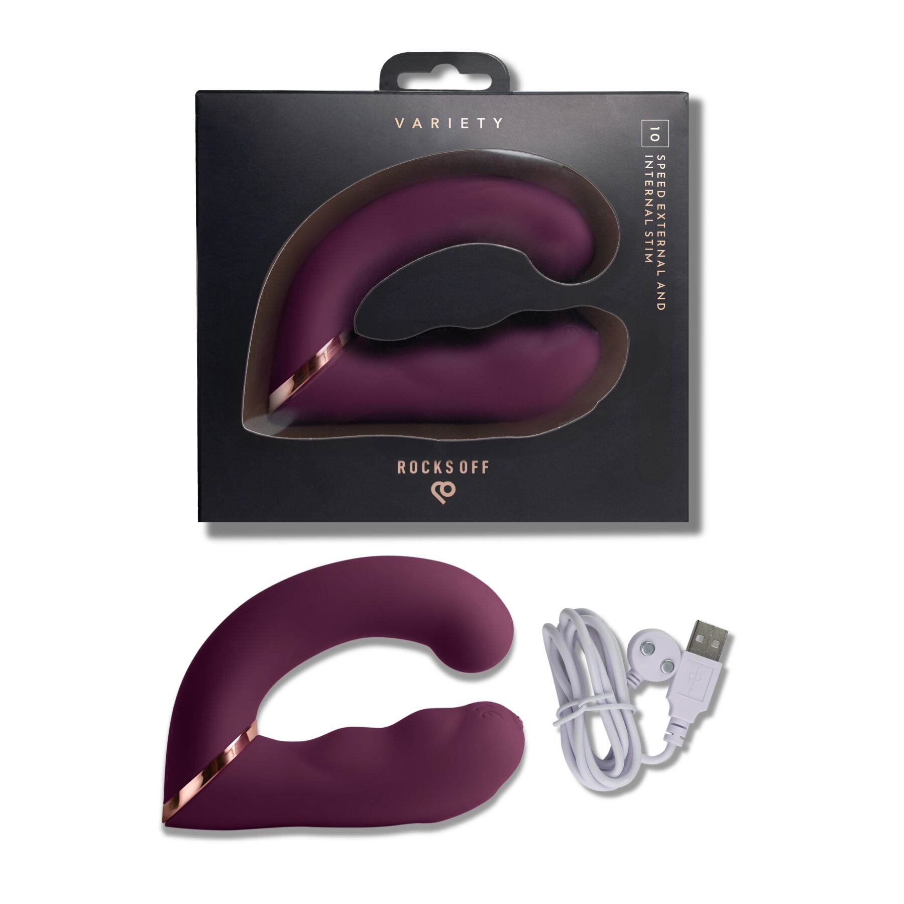    Rocks Off Gemini Burgundy,   G  , 
