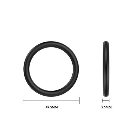      Baile Cock & Ball Rings Rubber Set, 