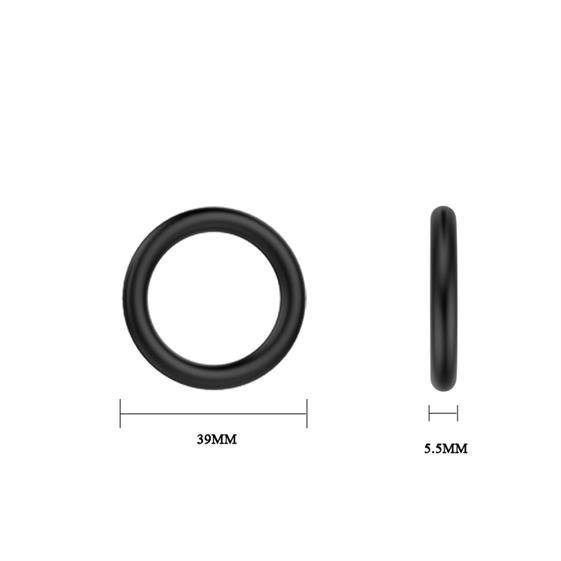      Baile Cock & Ball Rings Rubber Set, 