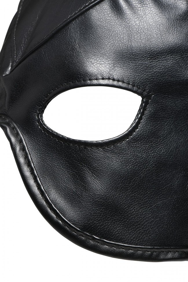     Master Series Dungeon Demon Bondage Mask with Horns