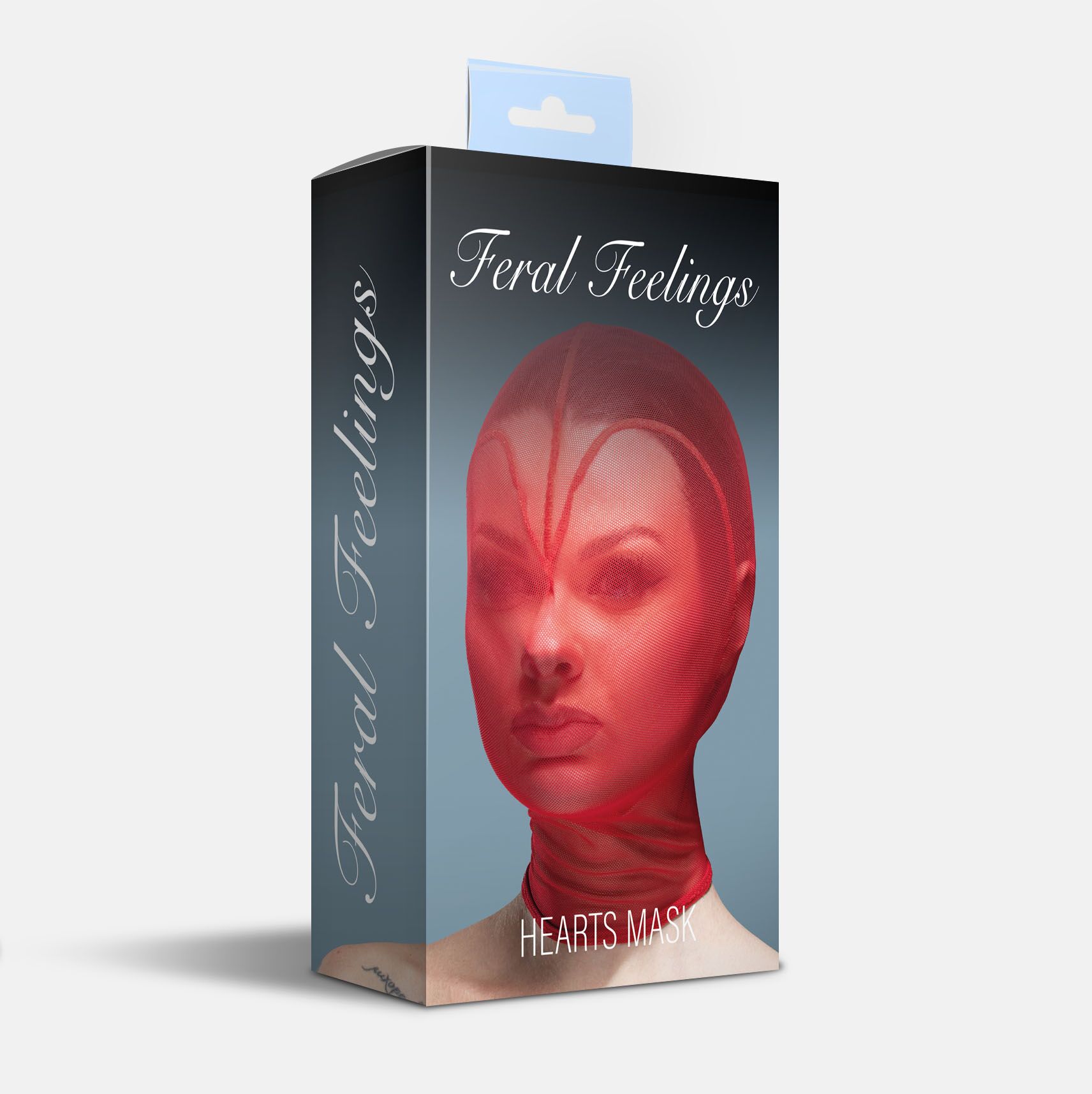 	       Feral Feelings Hearts Mask 