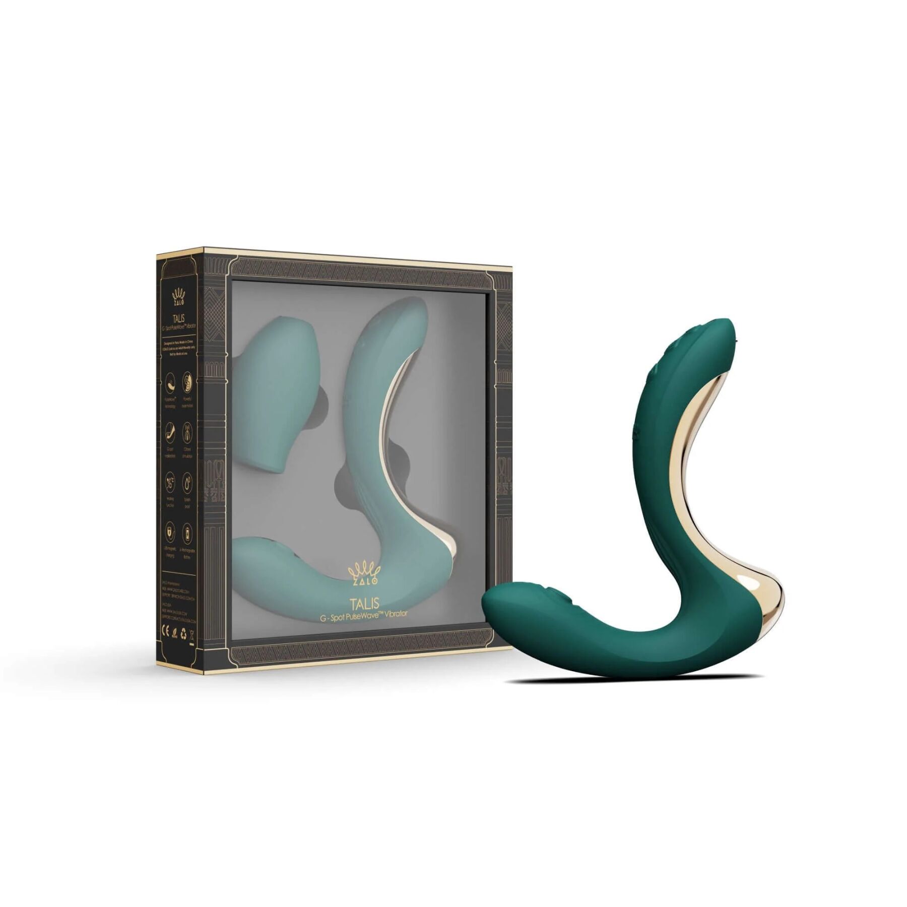 -    Zalo Talis G-Spot PulseWave Vibrator,  , 16,6 &#215; 14,4  