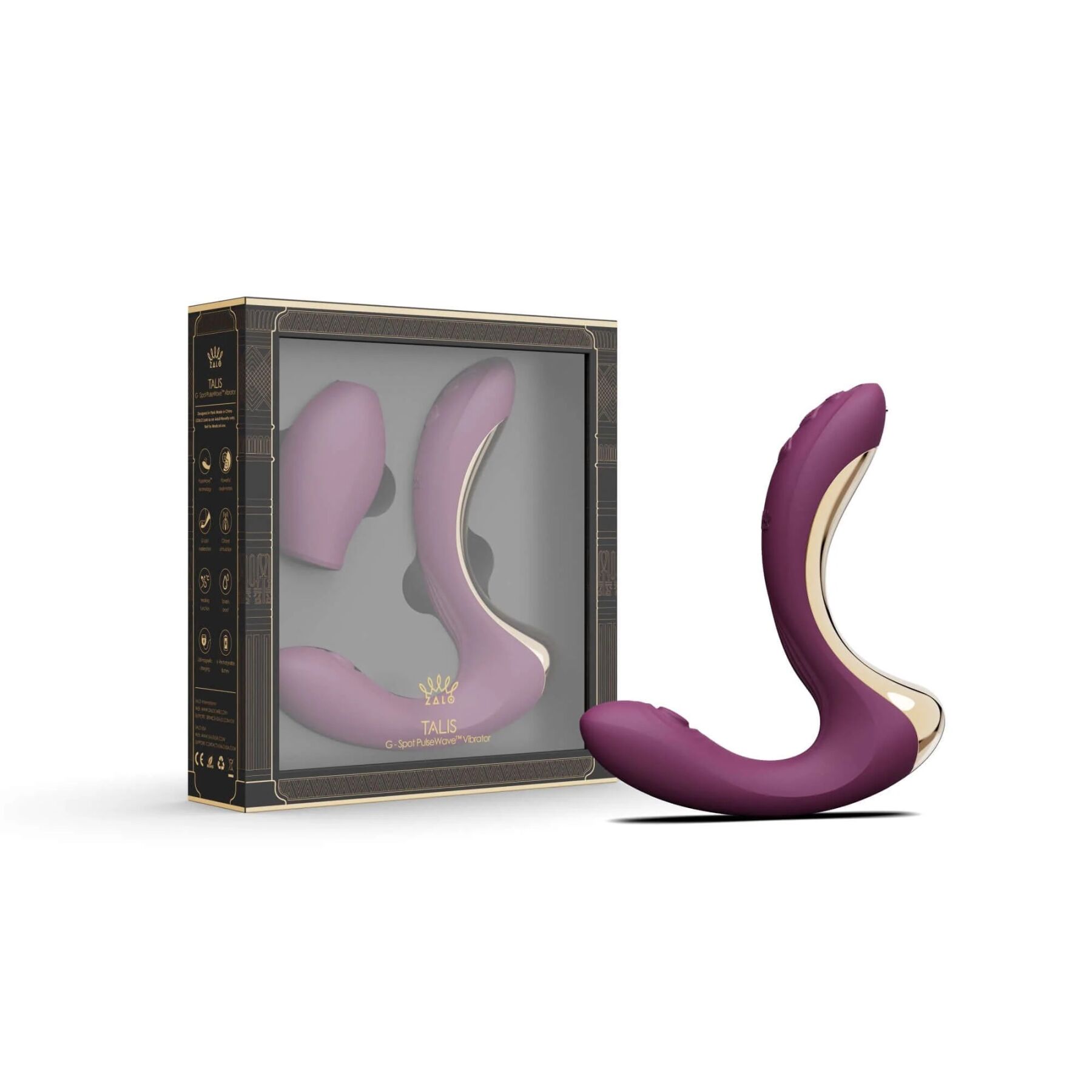 -    Zalo Talis G-Spot PulseWave Vibrator,  , 16,6 &#215; 14,4 