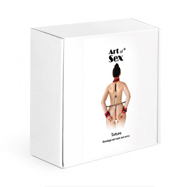        Art of Sex Bondage Set Torture black/red