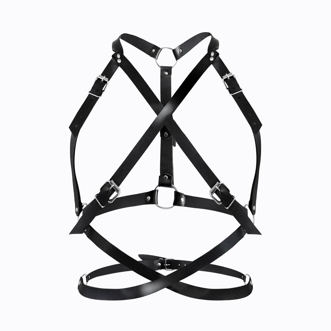   Art of Sex Agnessa Leather harness Black,  