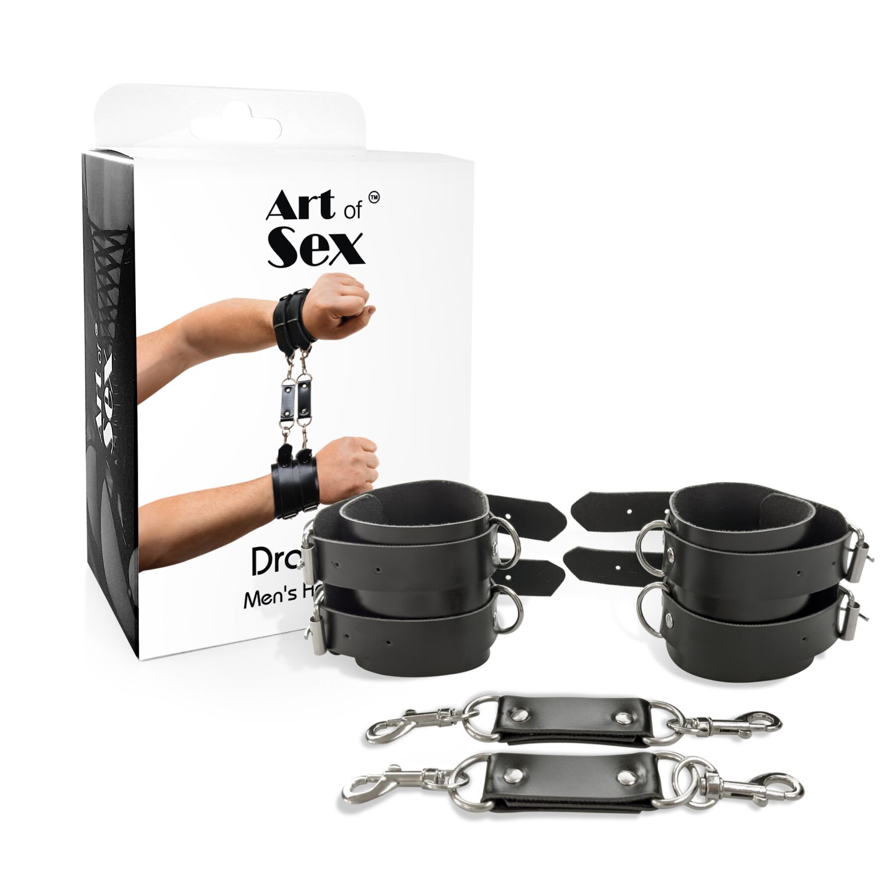   Art of Sex Handcuffs Dragons man BLACK, 