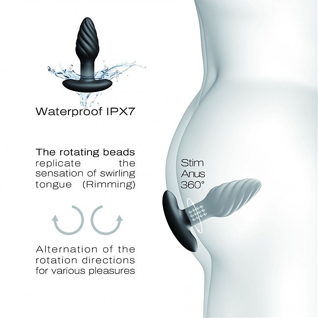        Dorcel Spin Plug,  , 12,2  3,8 