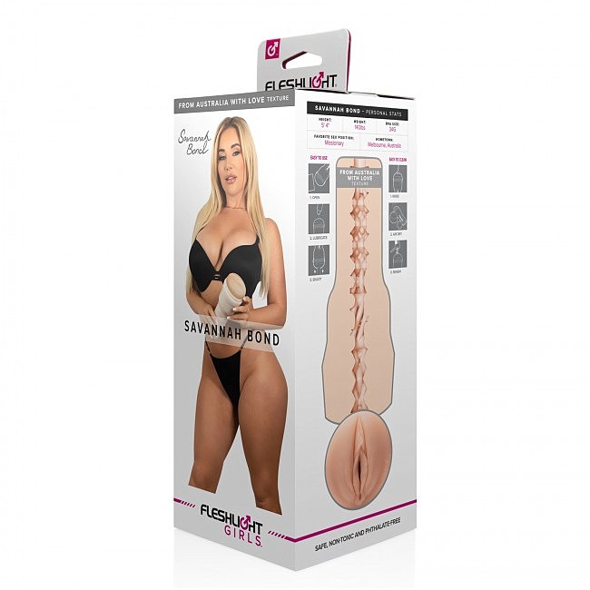  Fleshlight Girls From Australia With Love,     Savannah Bond