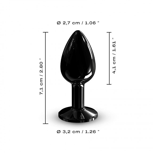         Dorcel Diamond Plug BLACK