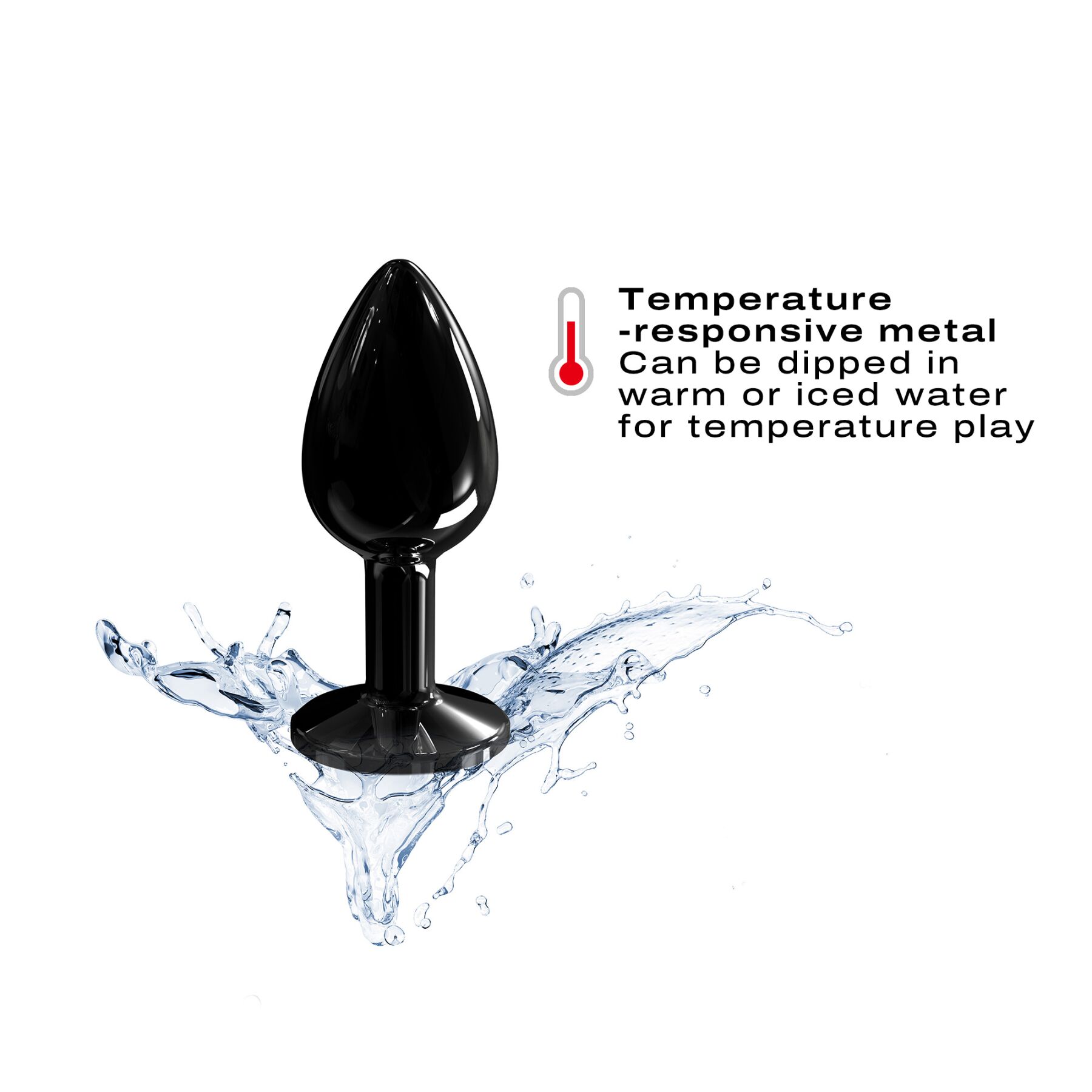         Dorcel Diamond Plug BLACK