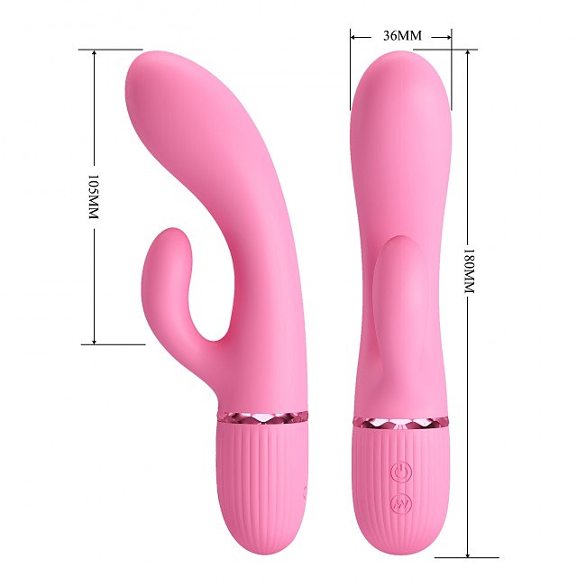 - Pretty Love Marski Vibrator Pink, , 10  , 18  3,6 