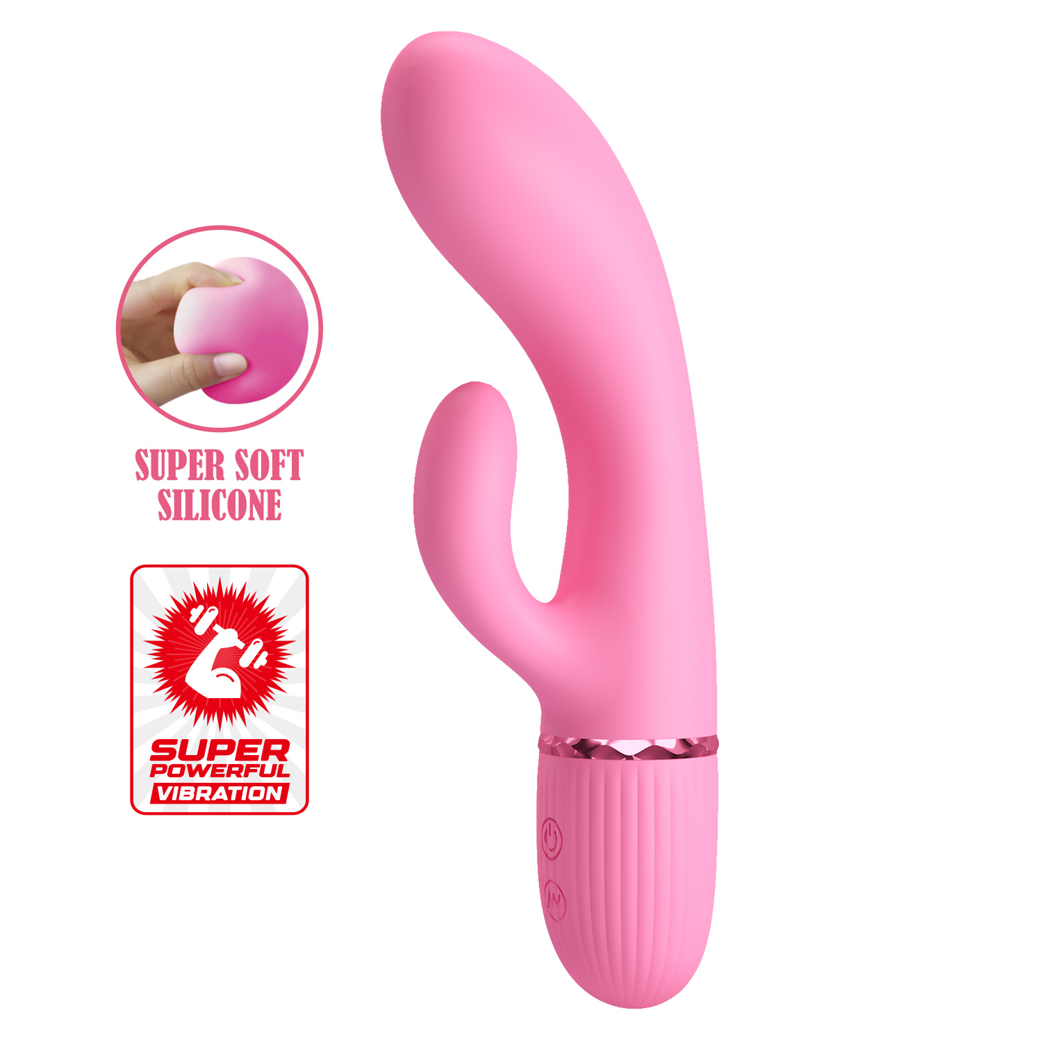 - Pretty Love Marski Vibrator Pink, , 10  , 18  3,6 