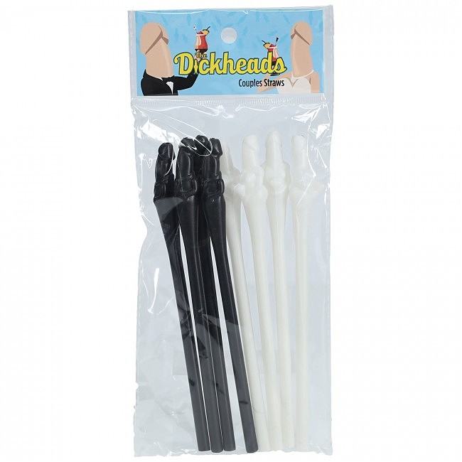    Dickheads Couples Straws, -, 8 