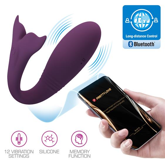  - Pretty Love Jayleen Wireless Stimulator, 10  3,2 