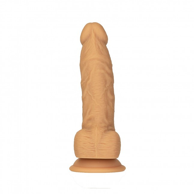  ADDICTION Dual Density Silicone Dildo Caramel,  , 20,3  4,3 