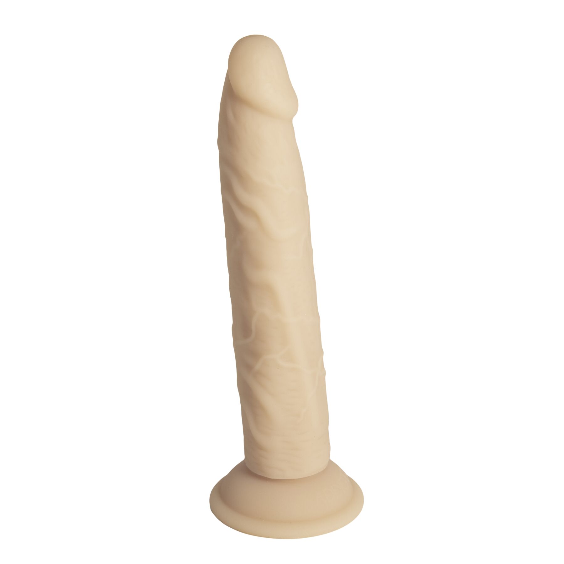  Naked Addiction Silicone Dual Density Bendable Dildo Vanilla,   