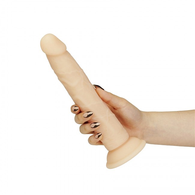 Naked Addiction Silicone Dual Density Bendable Dildo Vanilla,   