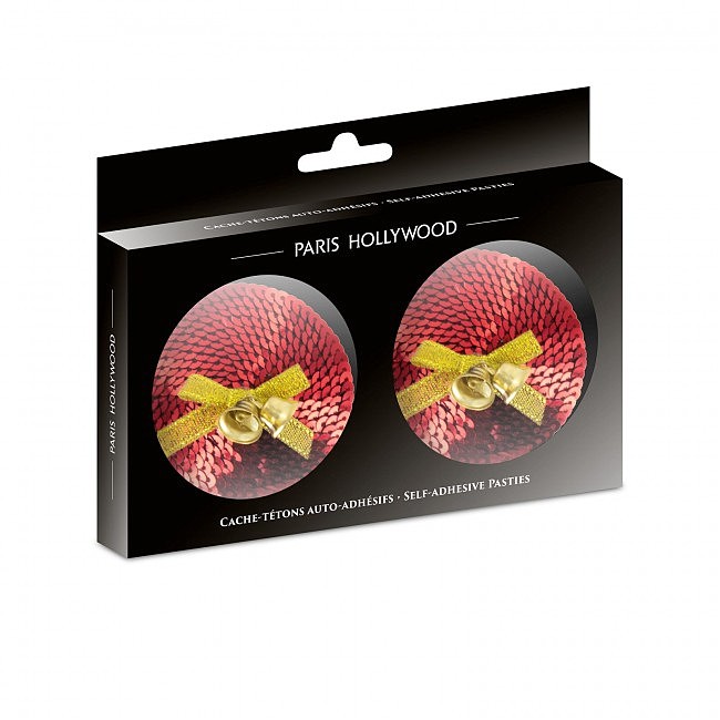        Paris Hollywood Cache Tetons Clochettes