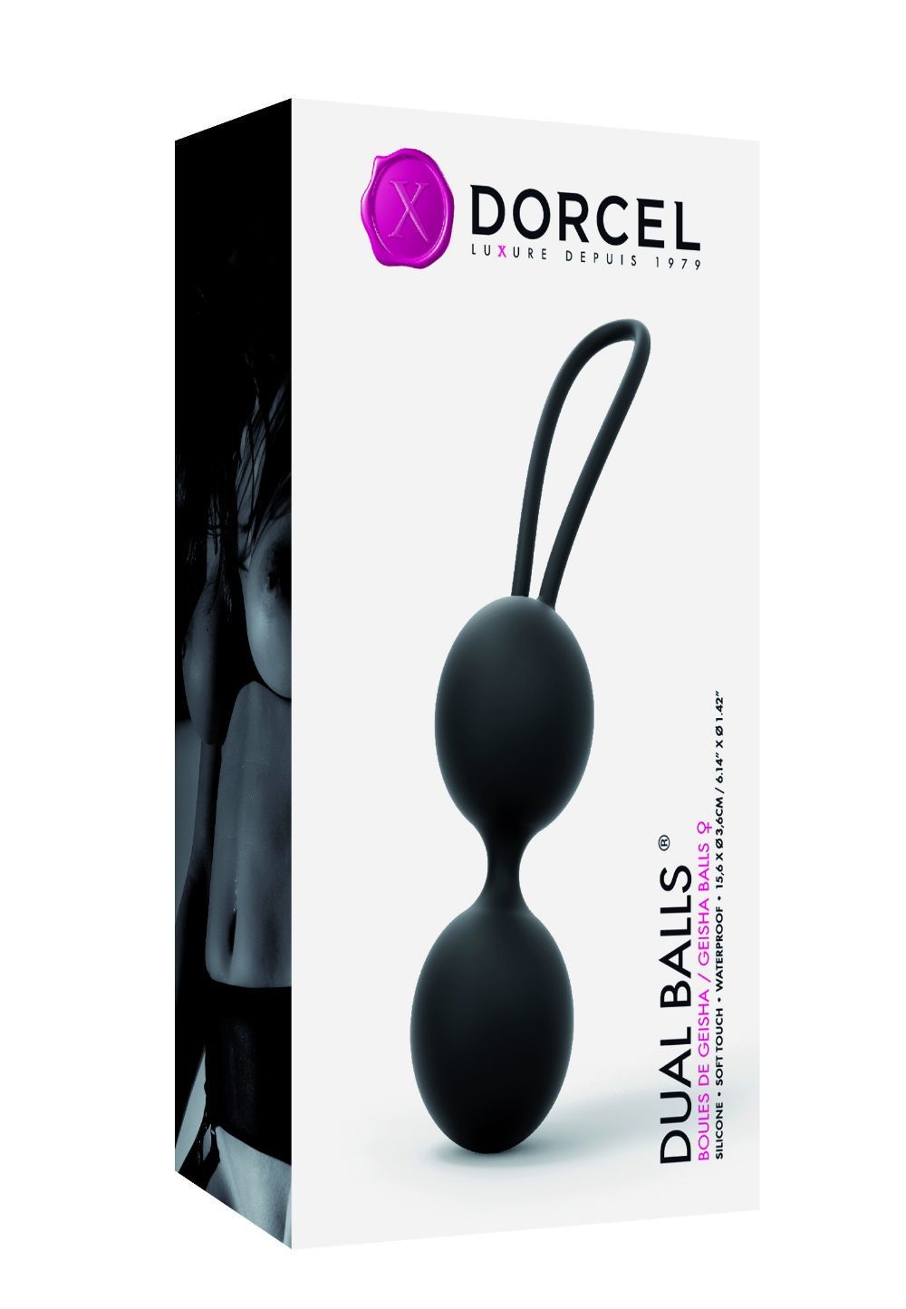 ����������� ������ Mark Dorcel Dual Balls, 15,6 � 3,6 ��