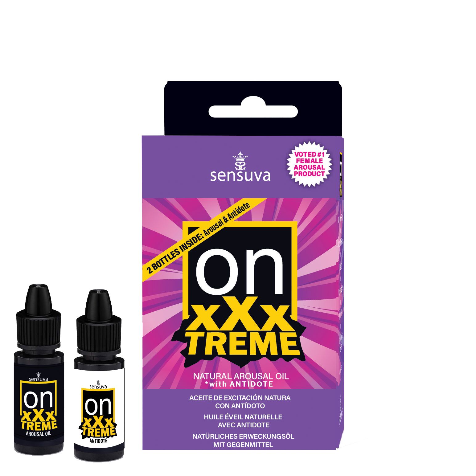 	    Sensuva On xXxTREME Arousal Oil (5 ) with Antidote (5 )