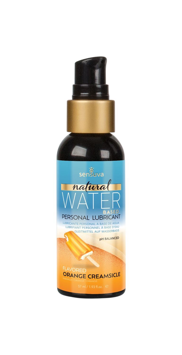 Смазка на водной основе Sensuva Natural WaterBased Orange Creamsicle, без глицерина и парабенов, 57 мл
