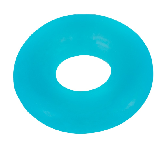    Stretchy Cockring Frosted Blau