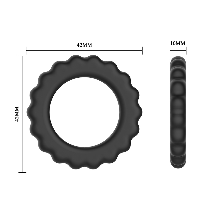      Baile Titan Cock Ring Black,  4,2 