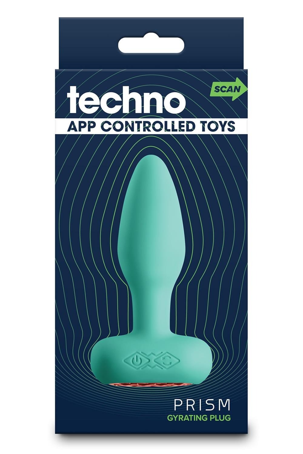  - NS Novelties Techno Prism Green, +, 10,5  3,3 
