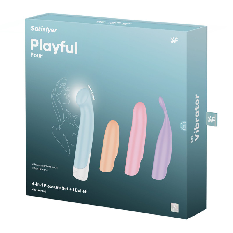 - Playful Four Satisfyer, 4  , 12  