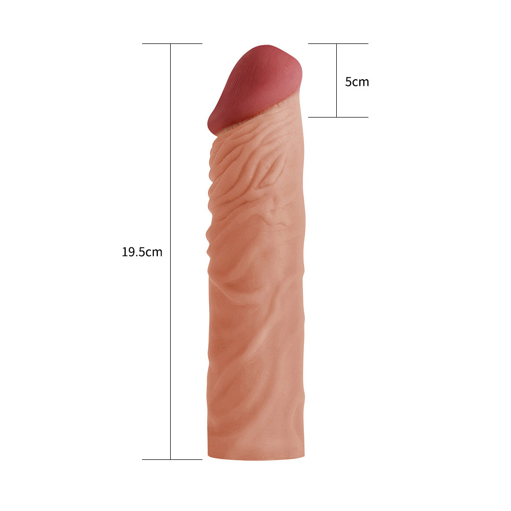    Pleasure X-Tender Penis Sleeve Add 1 LoveToy, 19,5  4 