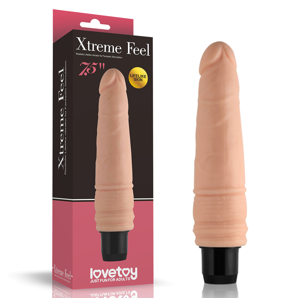  LoveToy Xtreme Feel Vibrator Flesh 7.5, , 20  3,6 