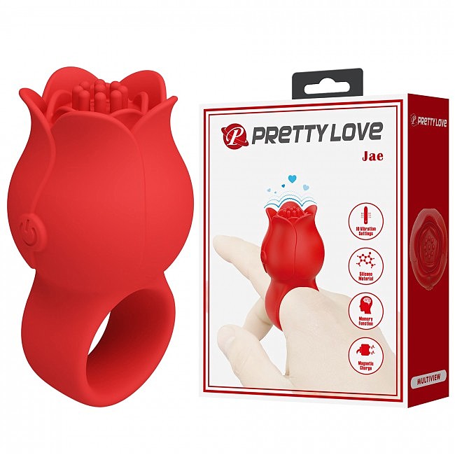    PRETTY LOVE JAE, 10 vibration functions, Silicone ABS