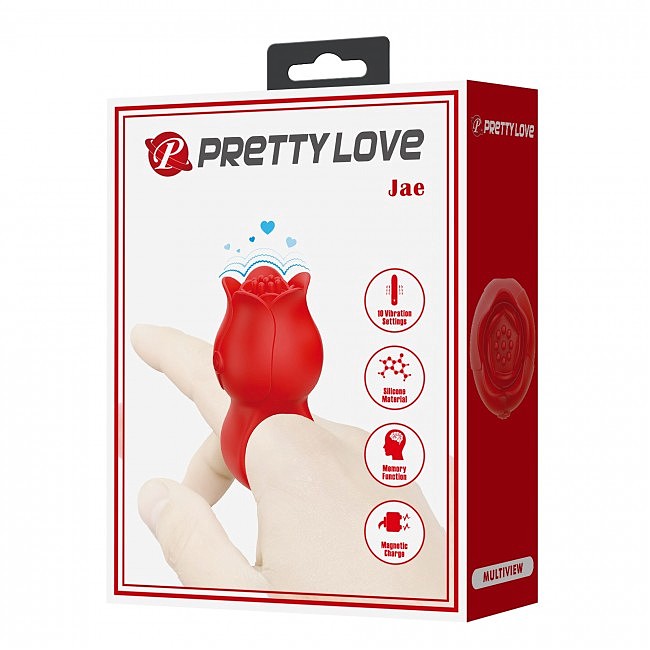    PRETTY LOVE JAE, 10 vibration functions, Silicone ABS