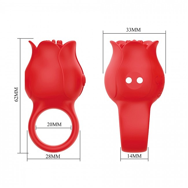    PRETTY LOVE JAE, 10 vibration functions, Silicone ABS