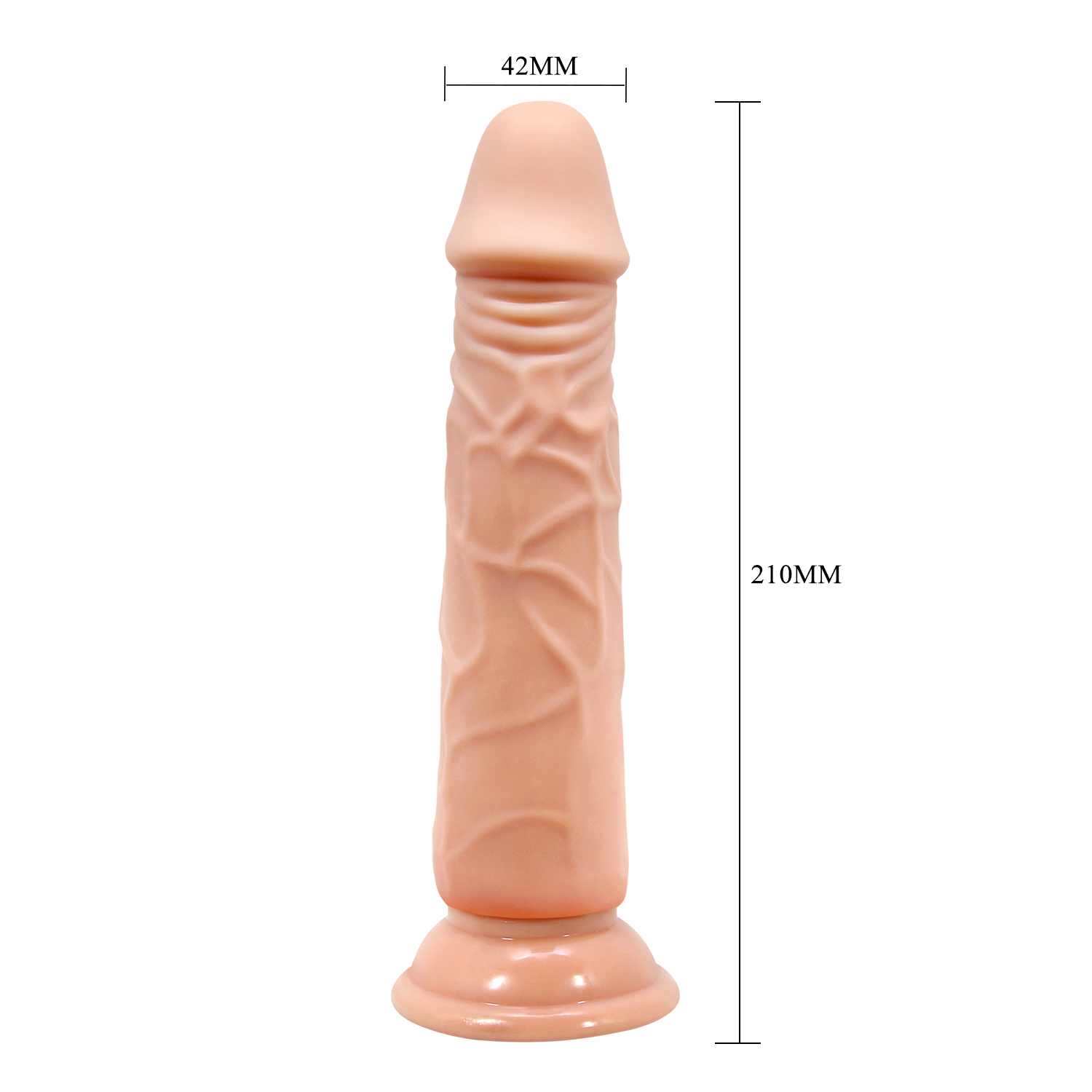    Barbara Calvin Dildo 8,3 Flesh, 21  4,2 