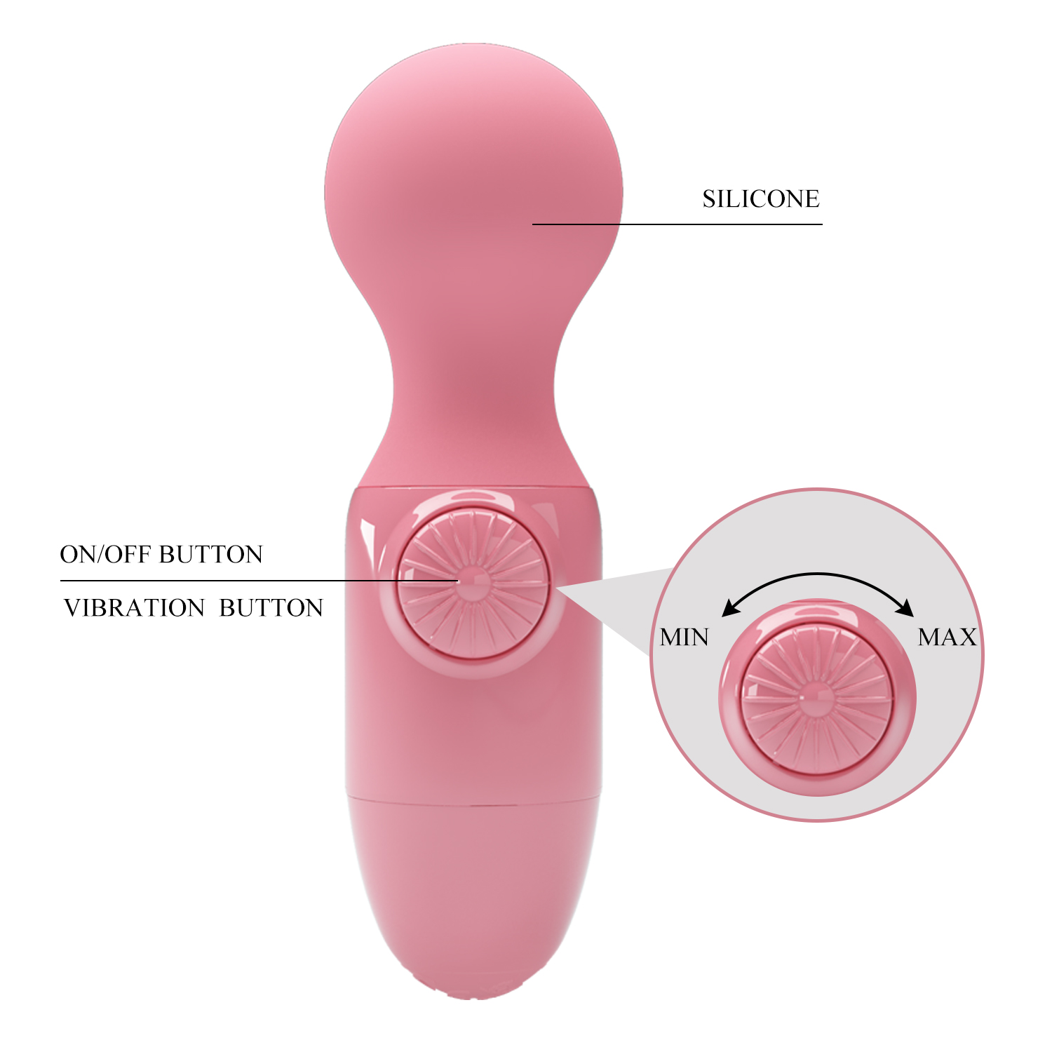 - Pretty Love Little Cute Mini Stick Light Pink,  , 12  3,8 