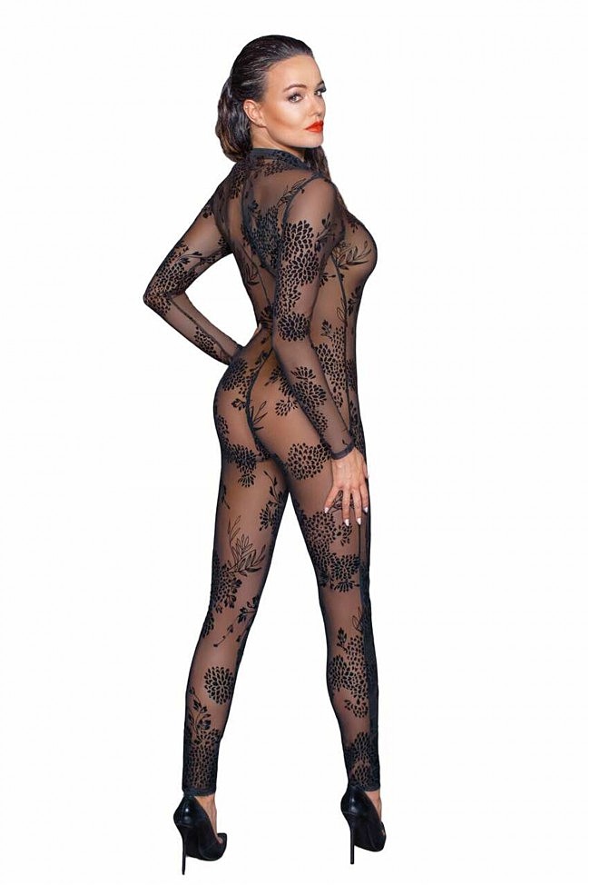       Noir Handmade F237 Long tulle overall,  