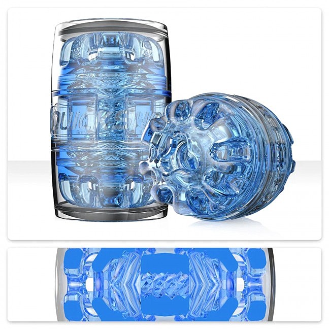  Fleshlight Quickshot Turbo Blue Ice, ,     