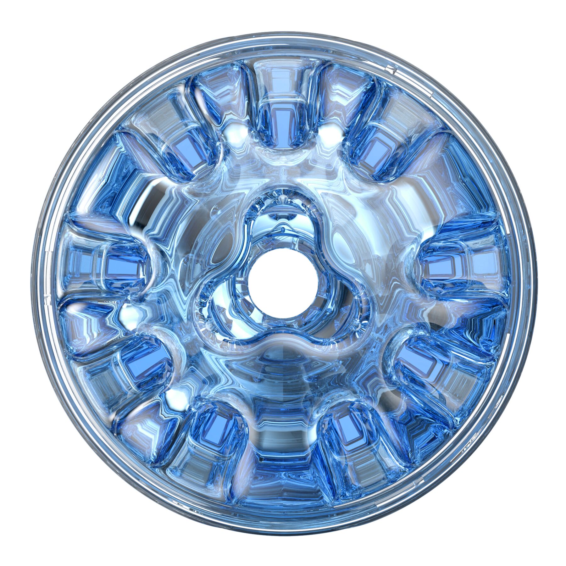  Fleshlight Quickshot Turbo Blue Ice, ,     