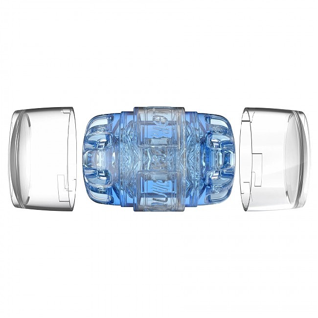  Fleshlight Quickshot Turbo Blue Ice, ,     