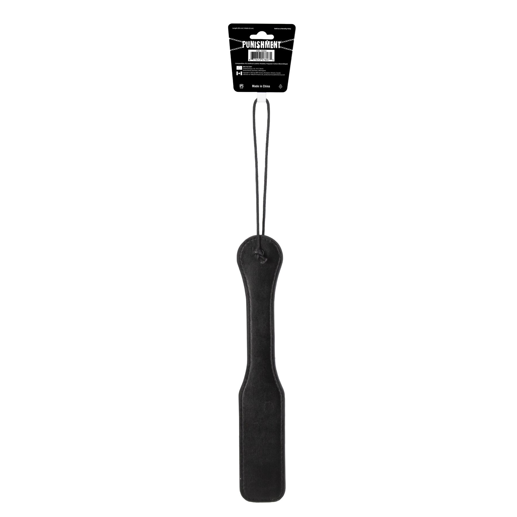     Punishment Purple Lips Paddle Black, 30,5  5,1 