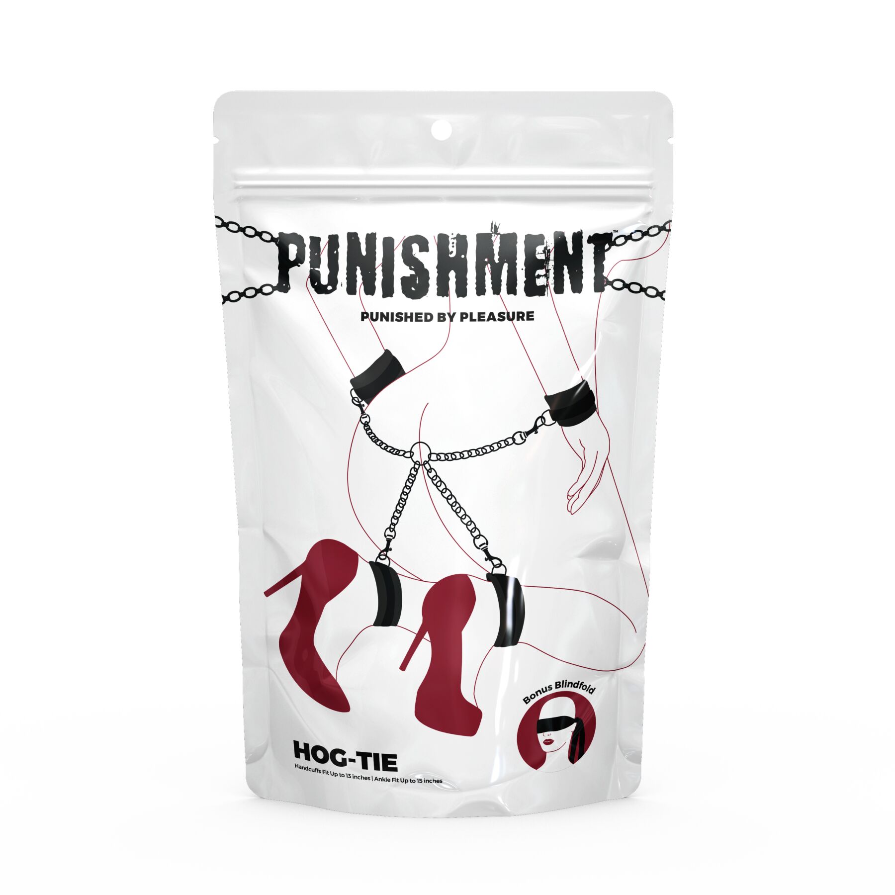  Punishment Hog-Tie Black,     