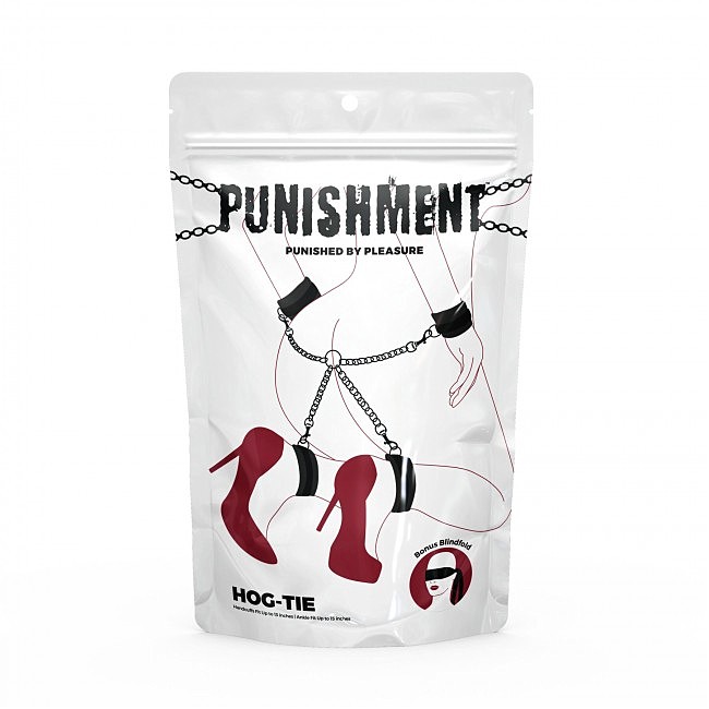  Punishment Hog-Tie Black,     