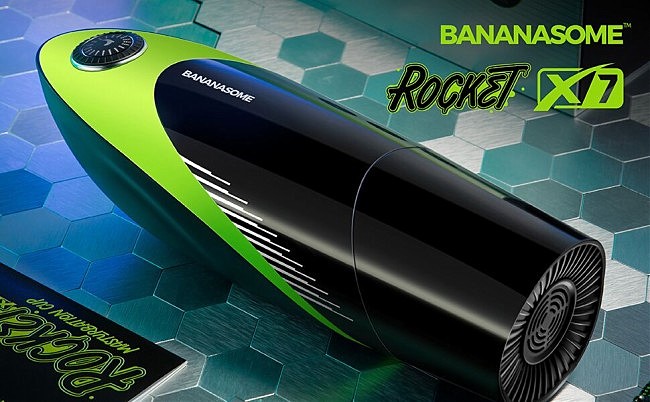 -     Kisstoy Bananasome Rocket X7,   