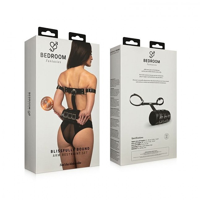    Bedroom Fantasies Blissfully Bound Arm Restraint Set, 