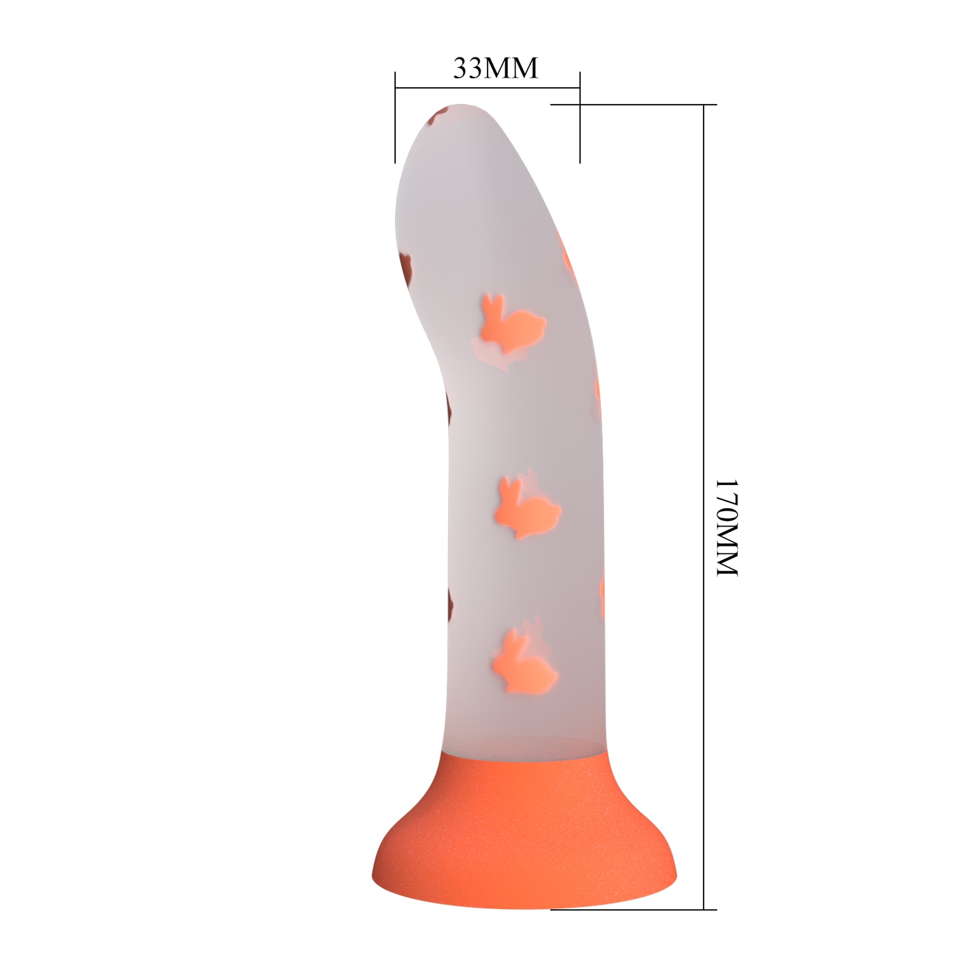     PRETTY LOVE Romantic Rendezvous, Luminous Suction base 17  3,3 